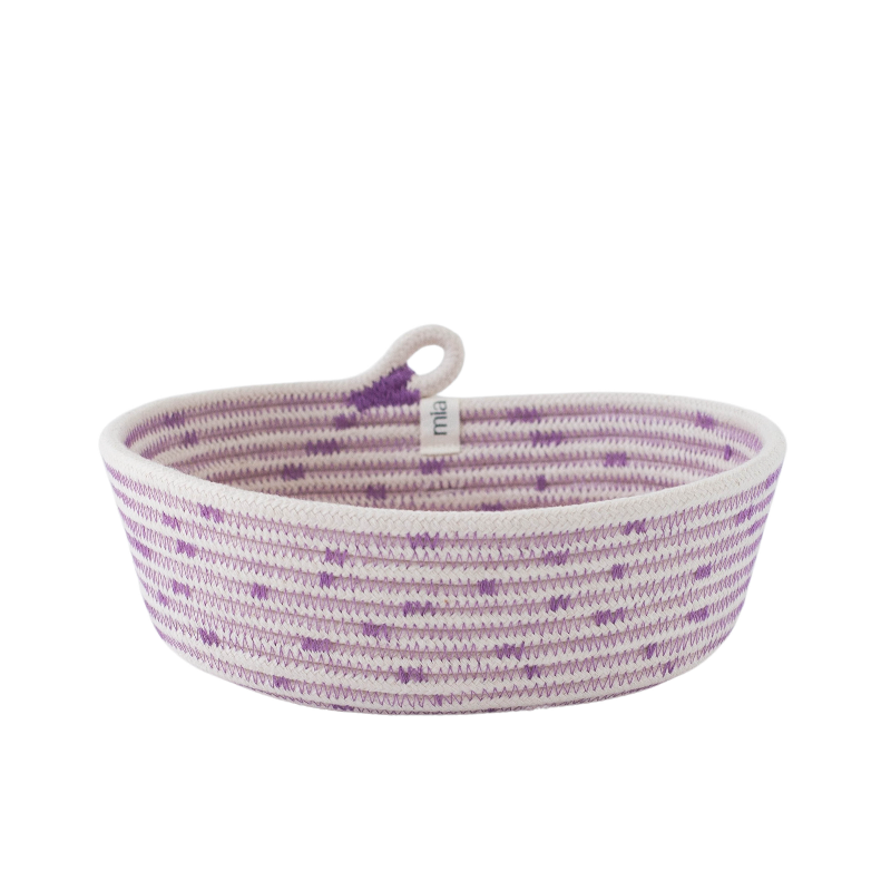 Essential Oval Basket - Berry Purple Soft Serve Sprinkles (BSK103210PDW-XS) Main Image